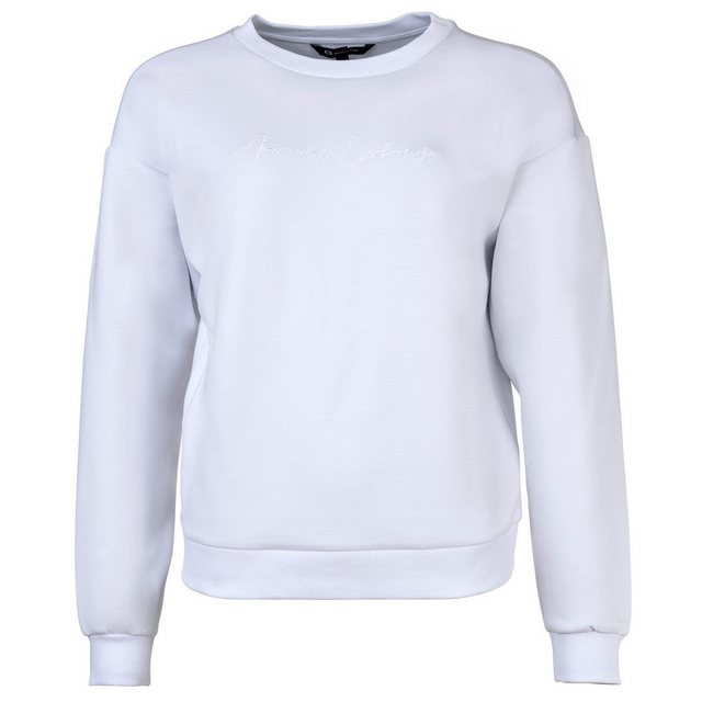 ARMANI EXCHANGE Sweater Damen Sweatshirt - Rundhals, Logo-Stickerei günstig online kaufen