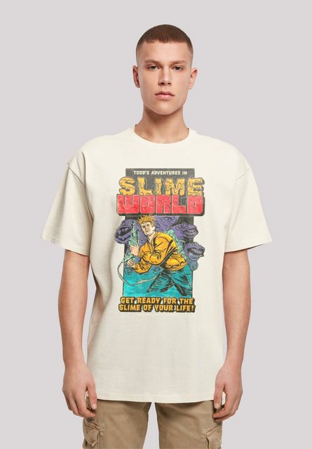 F4NT4STIC T-Shirt Retro Gaming Todd's Adventures In SlimeWorld Print günstig online kaufen