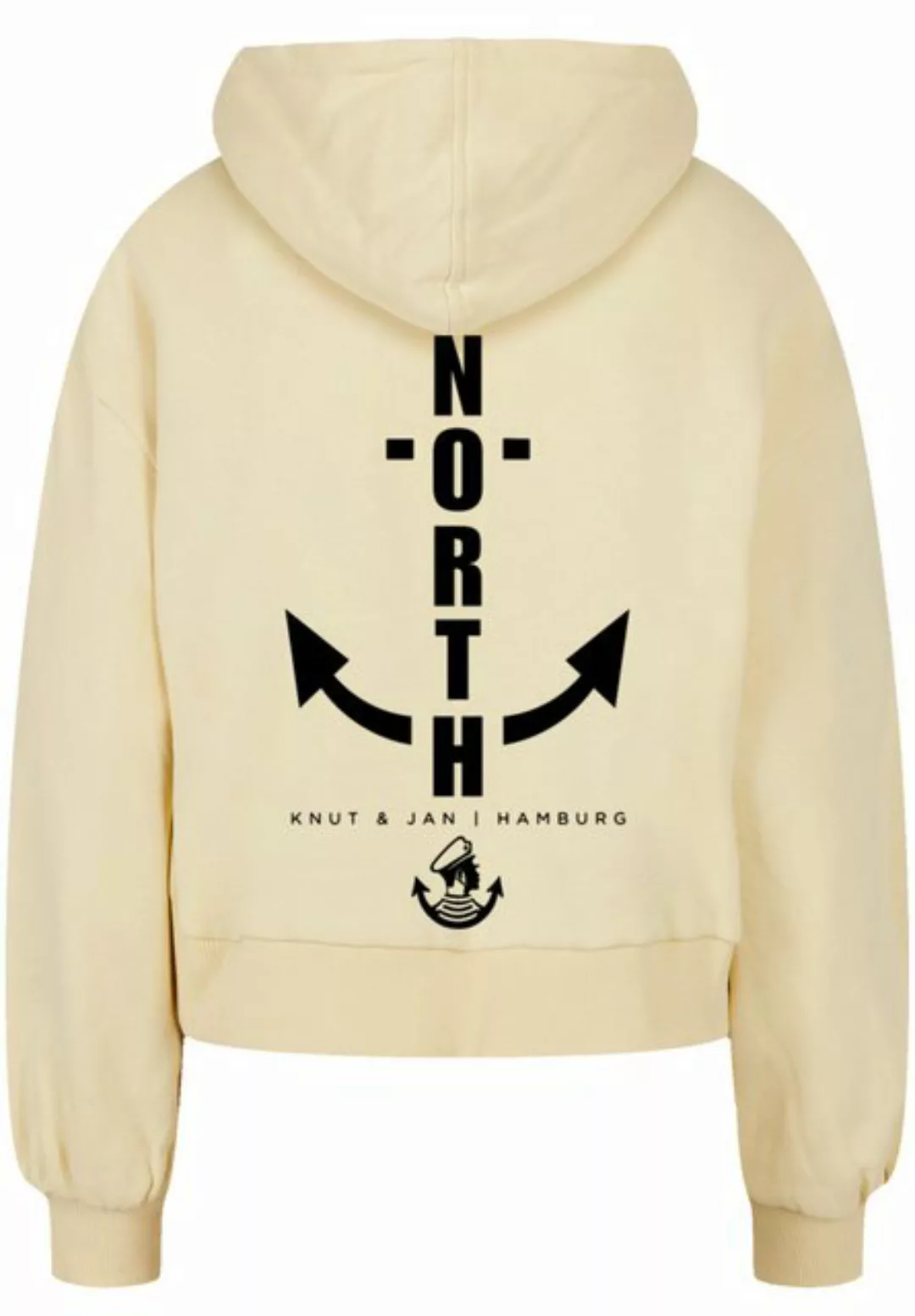 F4NT4STIC Kapuzenpullover "North Anchor with Ladies Organic Oversized Hoody günstig online kaufen