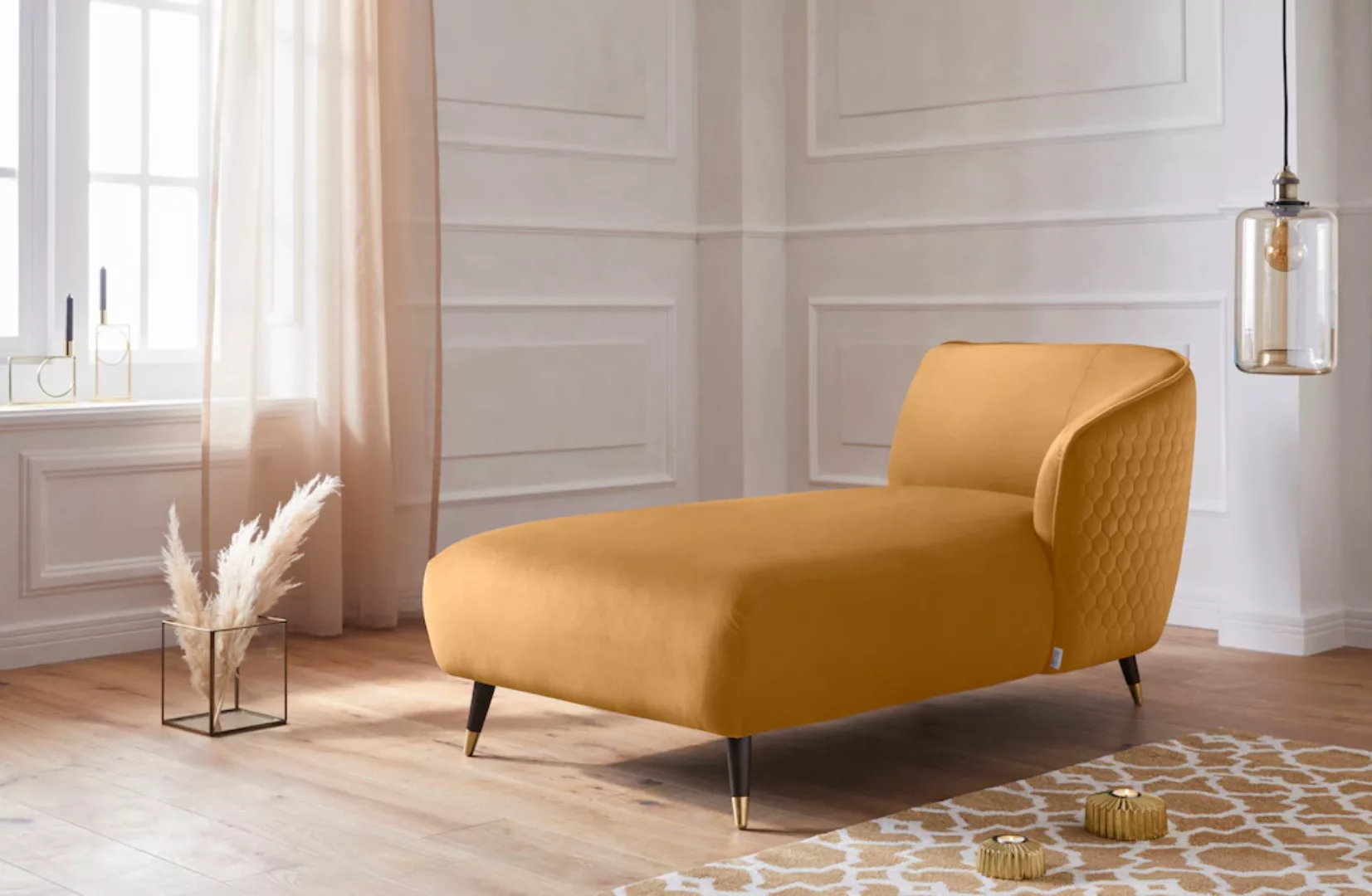Guido Maria Kretschmer Home&Living Recamiere "Oradea", mit eleganter Steppu günstig online kaufen