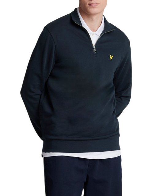 Lyle & Scott Sweatshirt Mit 3/4-Reißverschluss Aus 100% Baumwolle günstig online kaufen