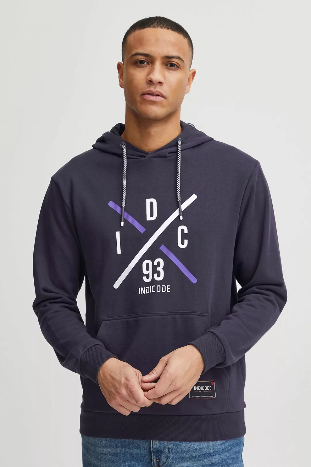 Indicode Kapuzenpullover "Hoodie IDLeon" günstig online kaufen