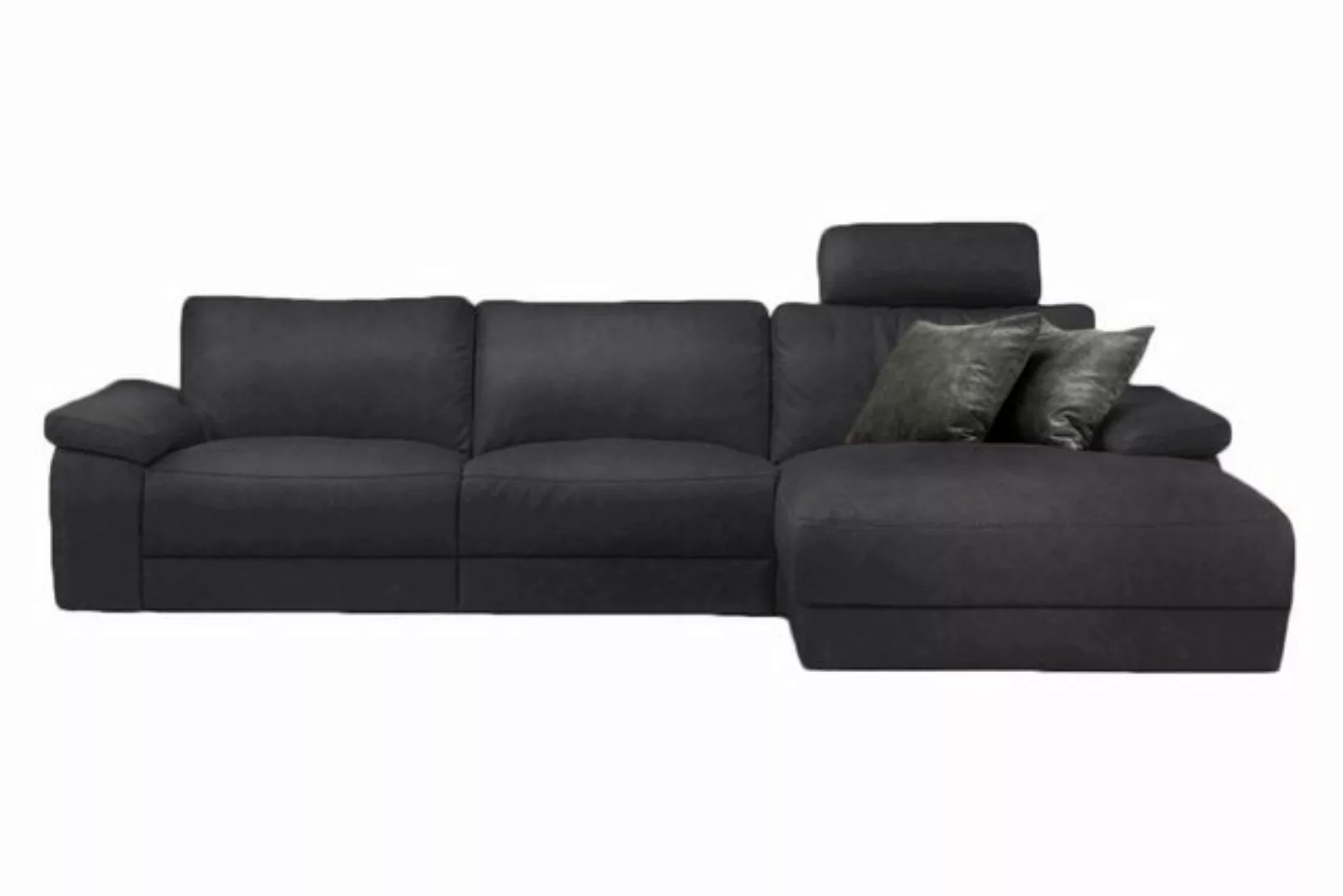 KAWOLA Ecksofa LOLA XL, Sofa Stoff od. Leder, Recamiere rechts od. links, v günstig online kaufen