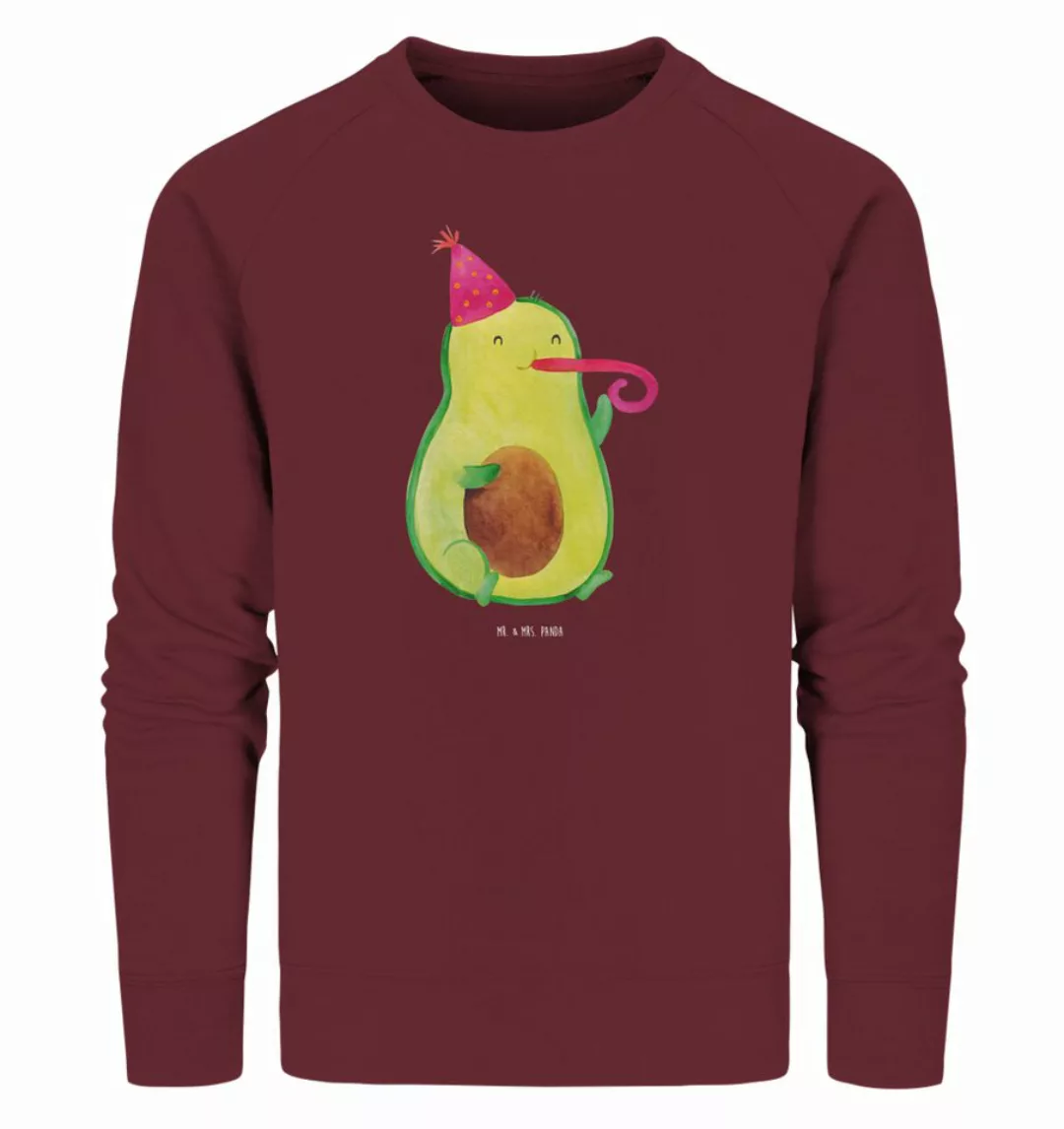 Mr. & Mrs. Panda Longpullover Größe L Avocado Birthday - Burgundy - Geschen günstig online kaufen