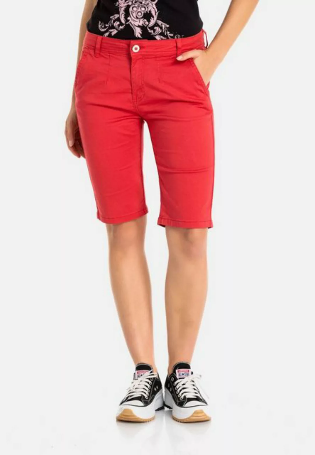 Cipo & Baxx Shorts, in verkürztem Schnitt günstig online kaufen