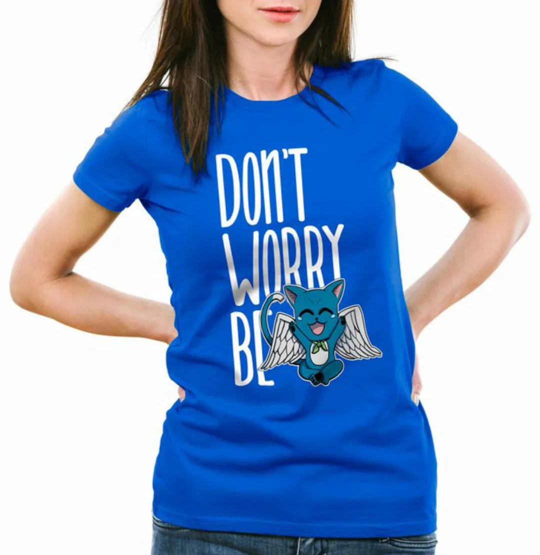 style3 T-Shirt Don't worry be Happy fairy anime manga japan tail günstig online kaufen