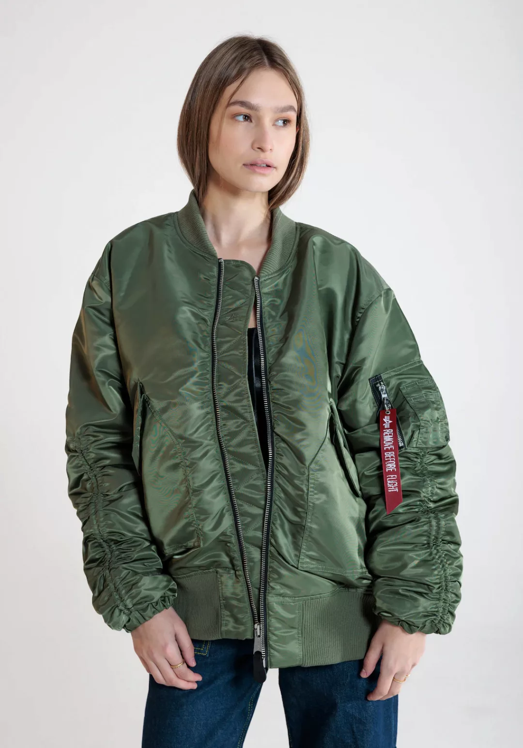 Alpha Industries Bomberjacke "ALPHA INDUSTRIES Women - Bomber Jackets CWU M günstig online kaufen