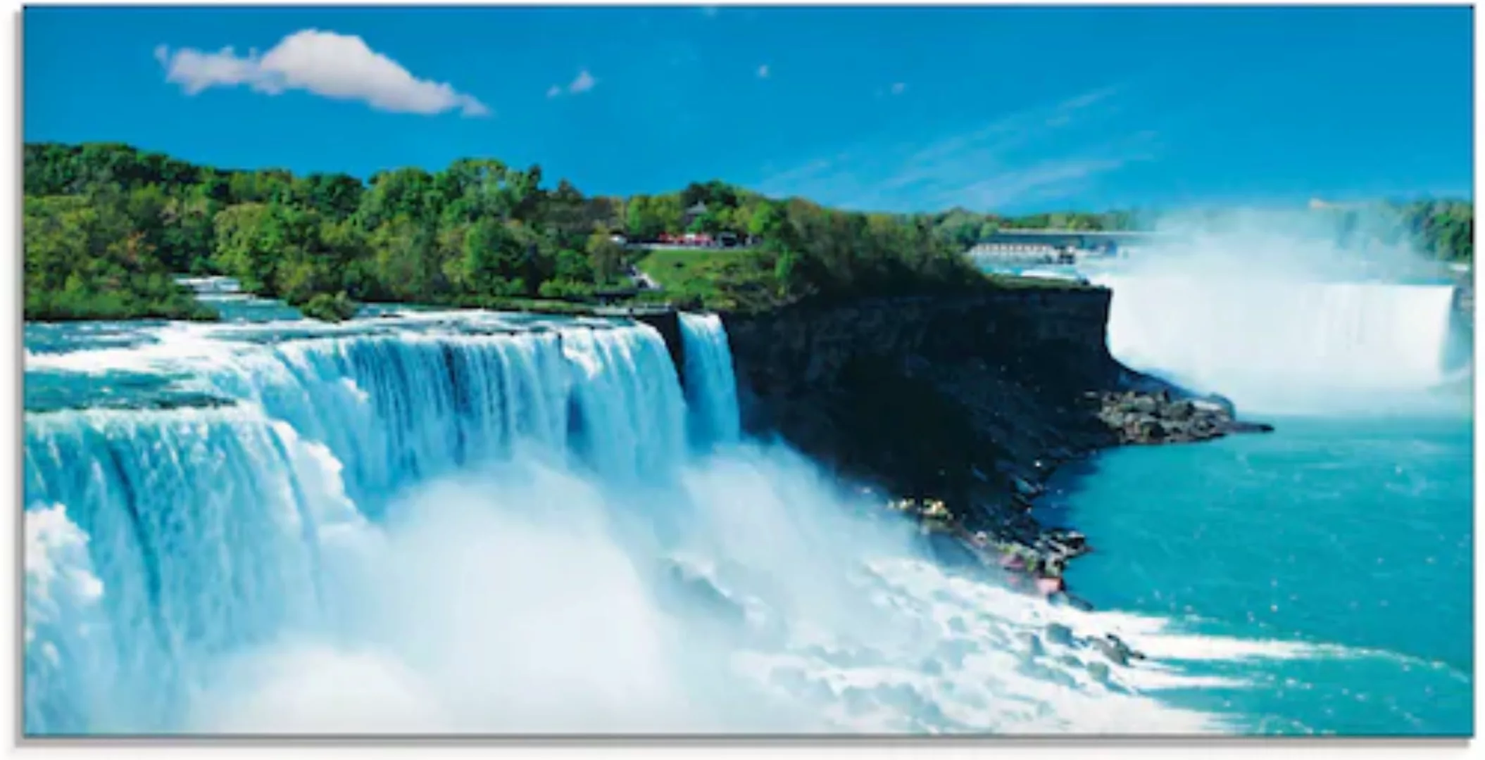 Artland Glasbild "Niagara", Gewässer, (1 St.), in verschiedenen Größen günstig online kaufen