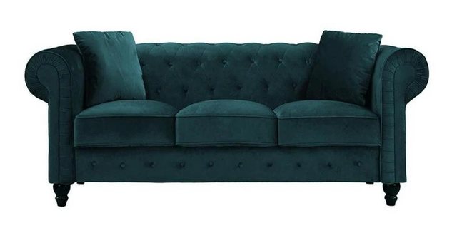 Xlmoebel Sofa Lila Chesterfield Wohnzimmer Modernes Design Couch Sofa Kreat günstig online kaufen