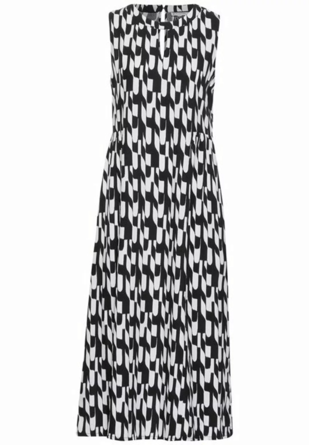 STREET ONE Minikleid sleeveless Midi Viscose Dress_, Black günstig online kaufen