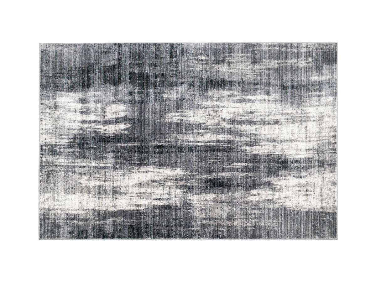 Teppich im Used-Look BLURRY - Polypropylen - 200 x 290 cm - Grau günstig online kaufen