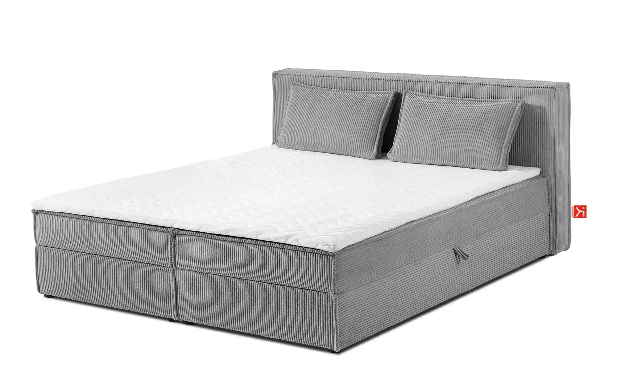 KONSIMO Boxbett  Roti ¦ grau ¦ Maße (cm): B: 185 H: 95 Betten > Polsterbett günstig online kaufen