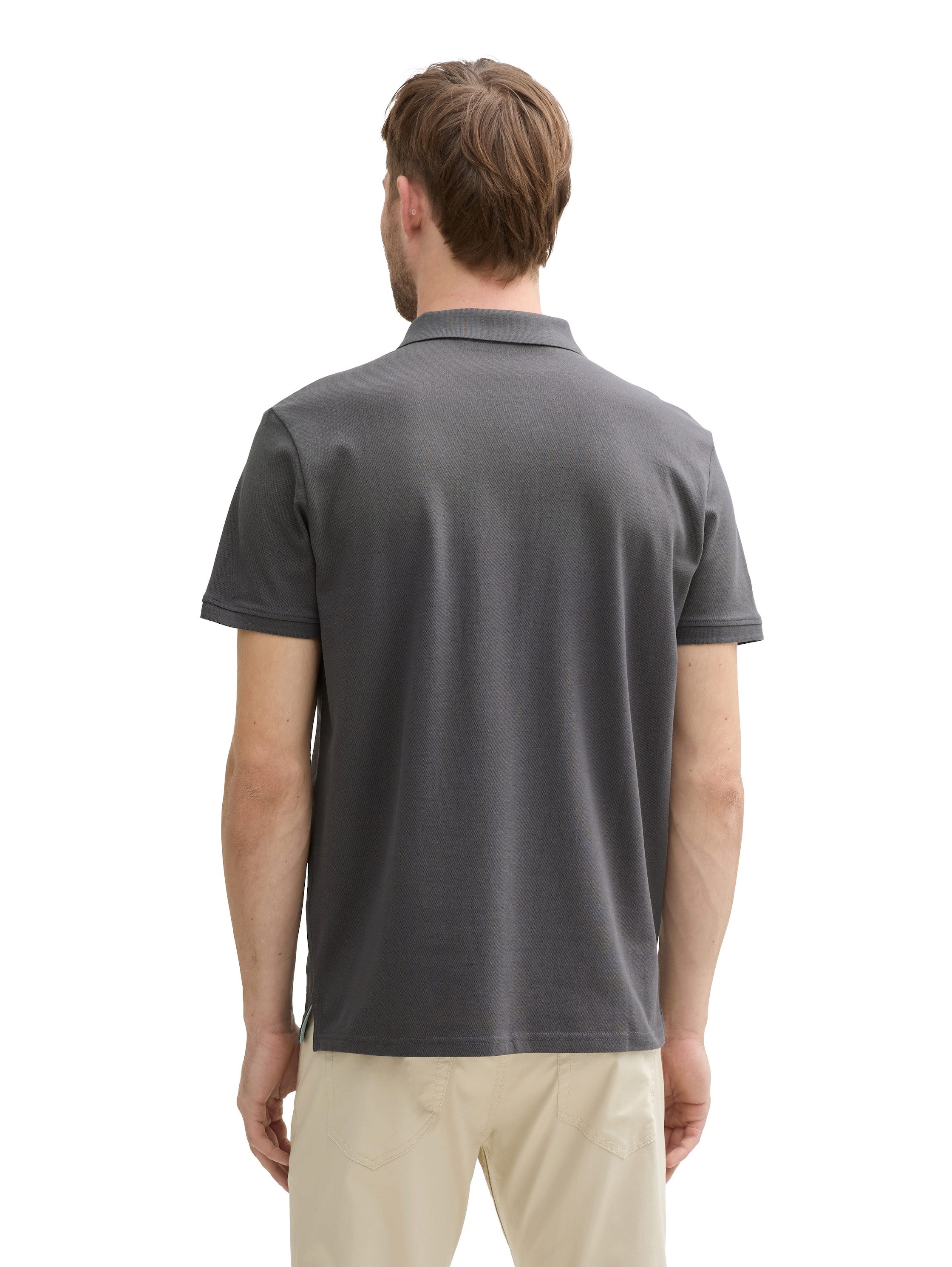 TOM TAILOR Poloshirt mit farblich hervorgehobener günstig online kaufen