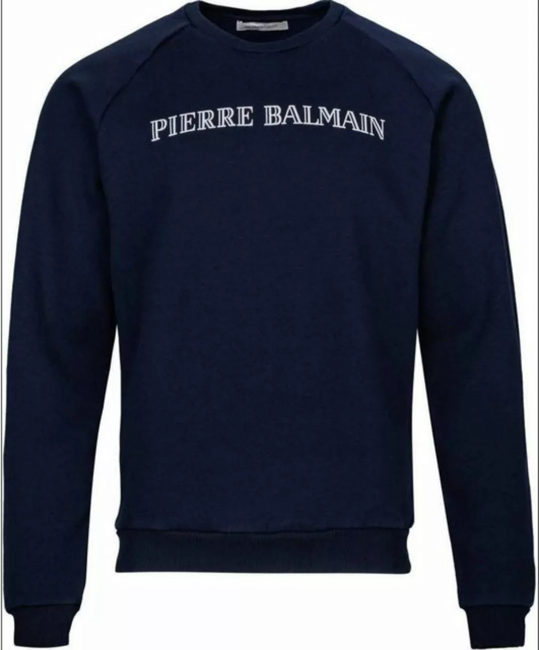 Balmain Sweatshirt PIERRE BALMAIN ICONIC LOGO SWEATSHIRT BLAU günstig online kaufen