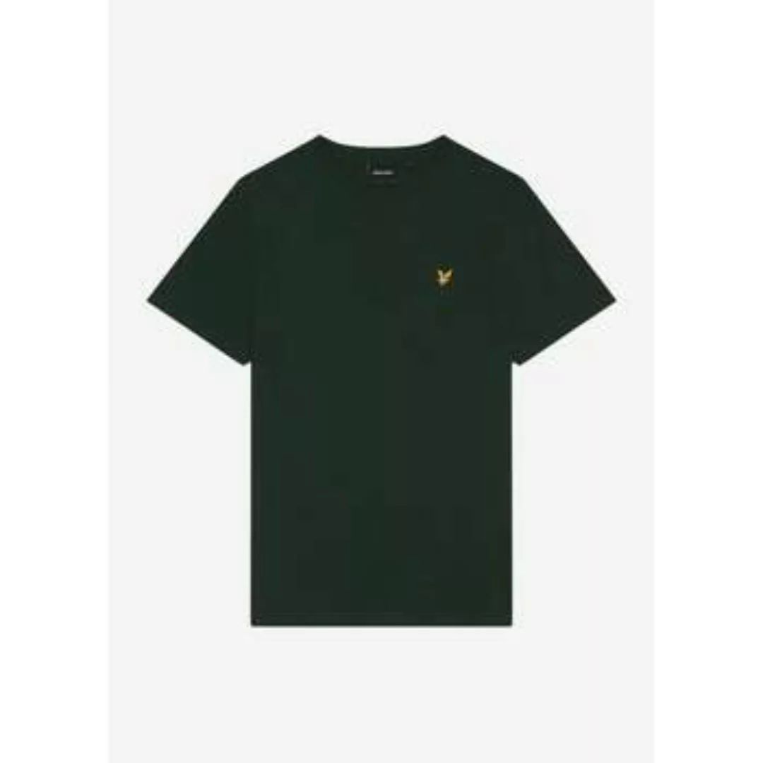 Lyle & Scott  T-Shirts & Poloshirts Plain t-shirt - argyle teal günstig online kaufen