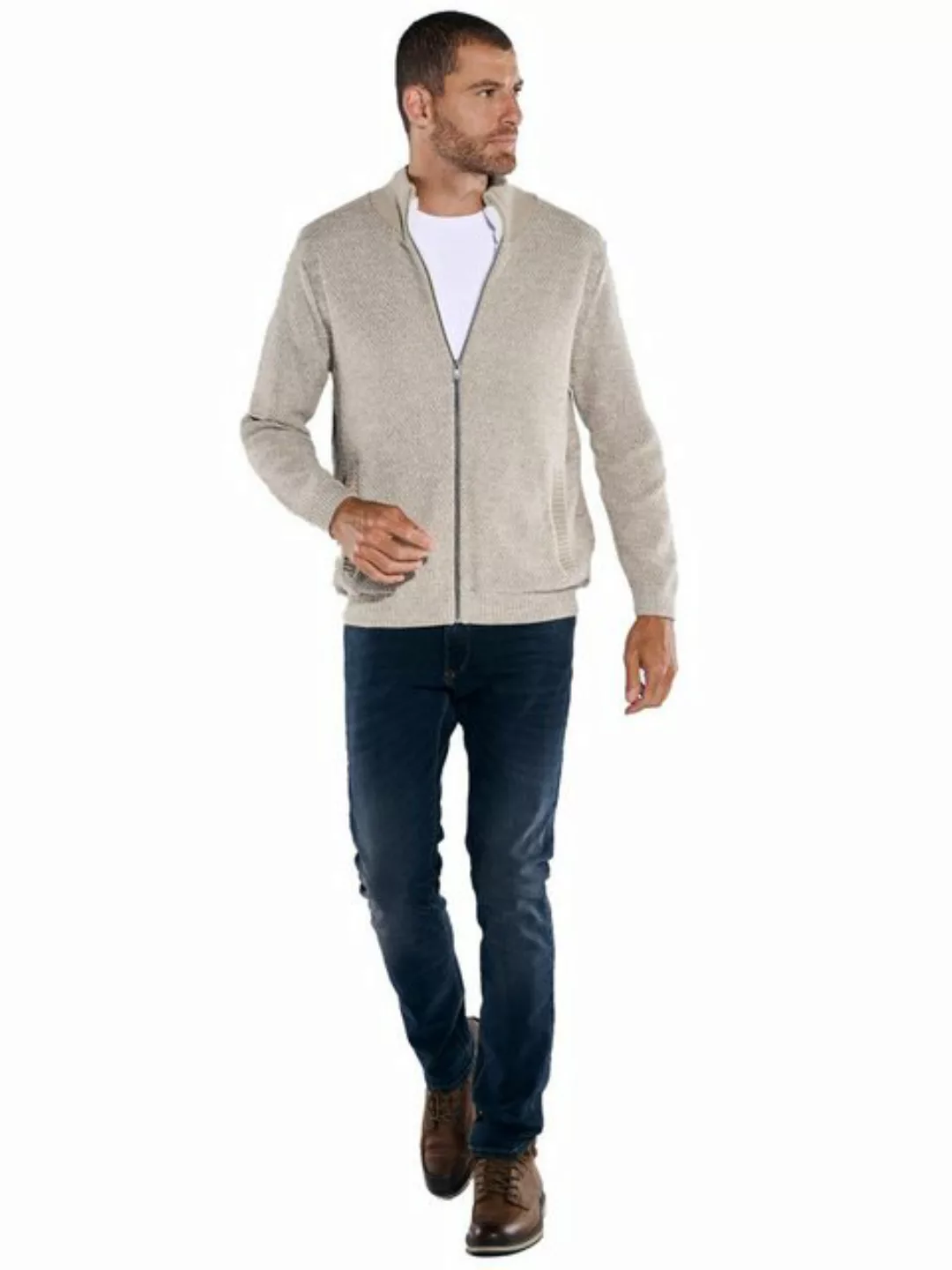 Engbers Strickjacke Strickjacke mit Zipper günstig online kaufen