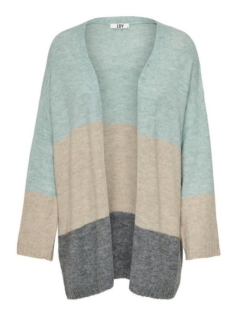 JACQUELINE de YONG Cardigan Strickjacke Curvy Gardigan (1-tlg) 3372 in Grau günstig online kaufen