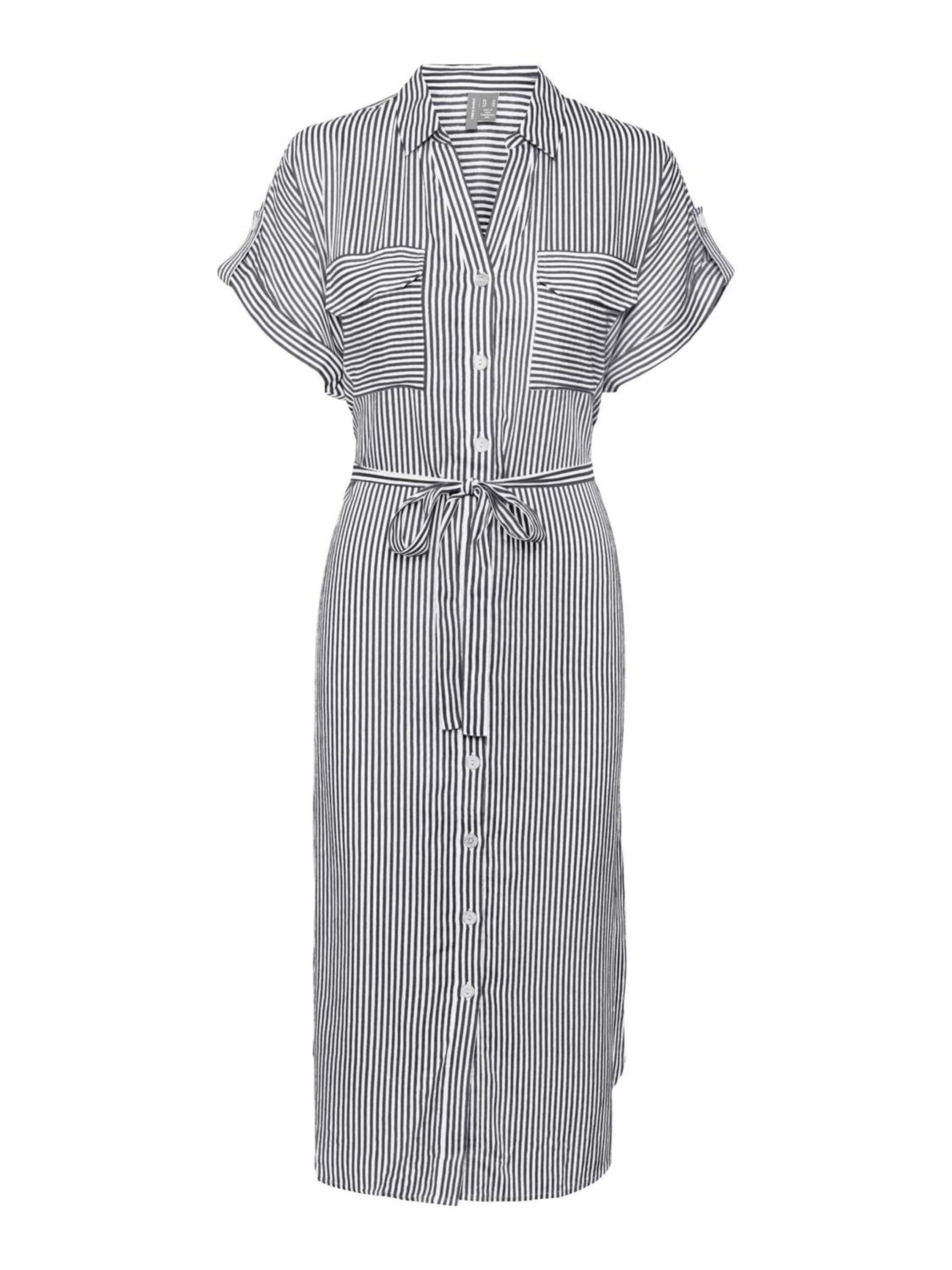 Vero Moda Blusenkleid Bumpy (1-tlg) Drapiert/gerafft günstig online kaufen
