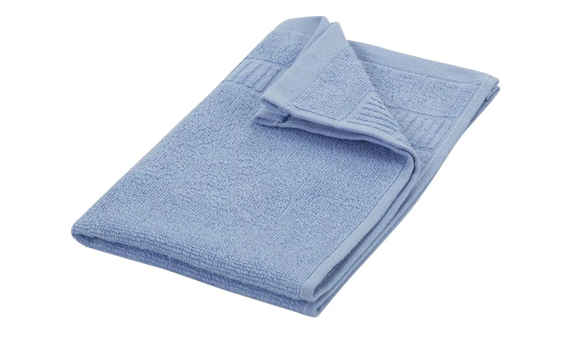 como Gästetuch  Lifestyle ¦ blau ¦ 100% Baumwolle ¦ Maße (cm): B: 30 Badtex günstig online kaufen