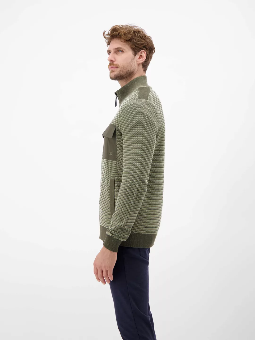 LERROS Strickjacke "LERROS Sportive Strickjacke für Herren" günstig online kaufen