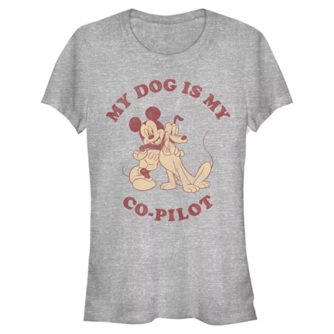 Disney Classics - Micky Maus - Micky & Pluto Copilot - Frauen T-Shirt günstig online kaufen