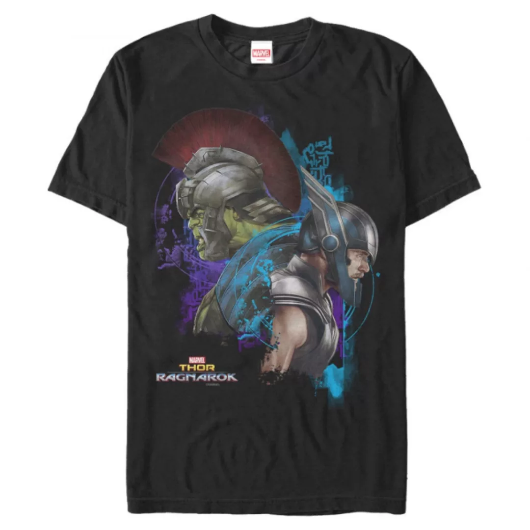 Marvel - Thor Ragnarok - Hulk & Thor Warriors - Männer T-Shirt günstig online kaufen