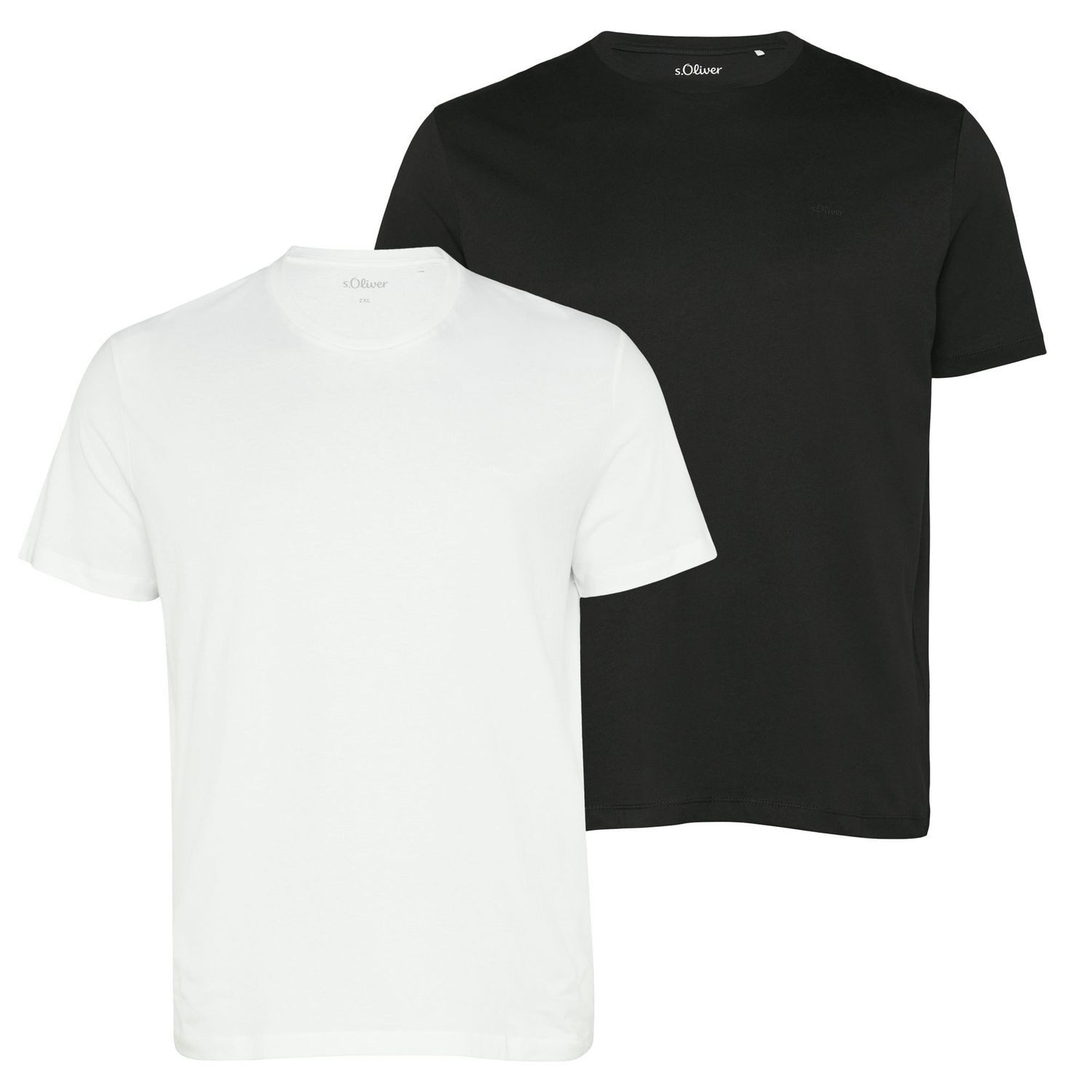 s.Oliver T-Shirt Big Size (2-tlg) Rundhals, günstig online kaufen