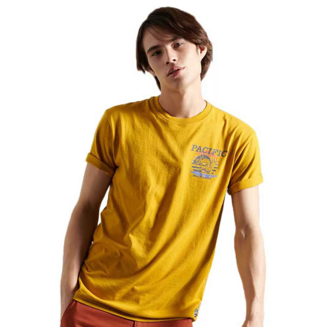 Superdry Frontier Graphic Box Fit Kurzarm T-shirt M Chai Tea günstig online kaufen