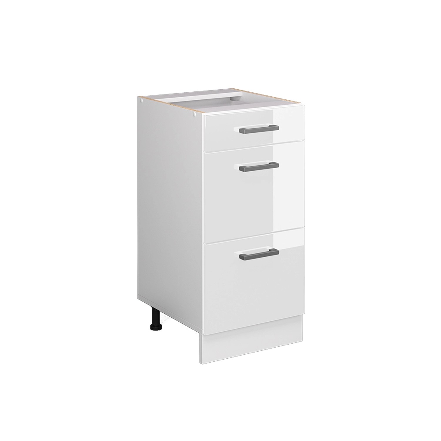 Vicco Unterschrank R-Line, Weiß Hochglanz/Weiß, 40 günstig online kaufen