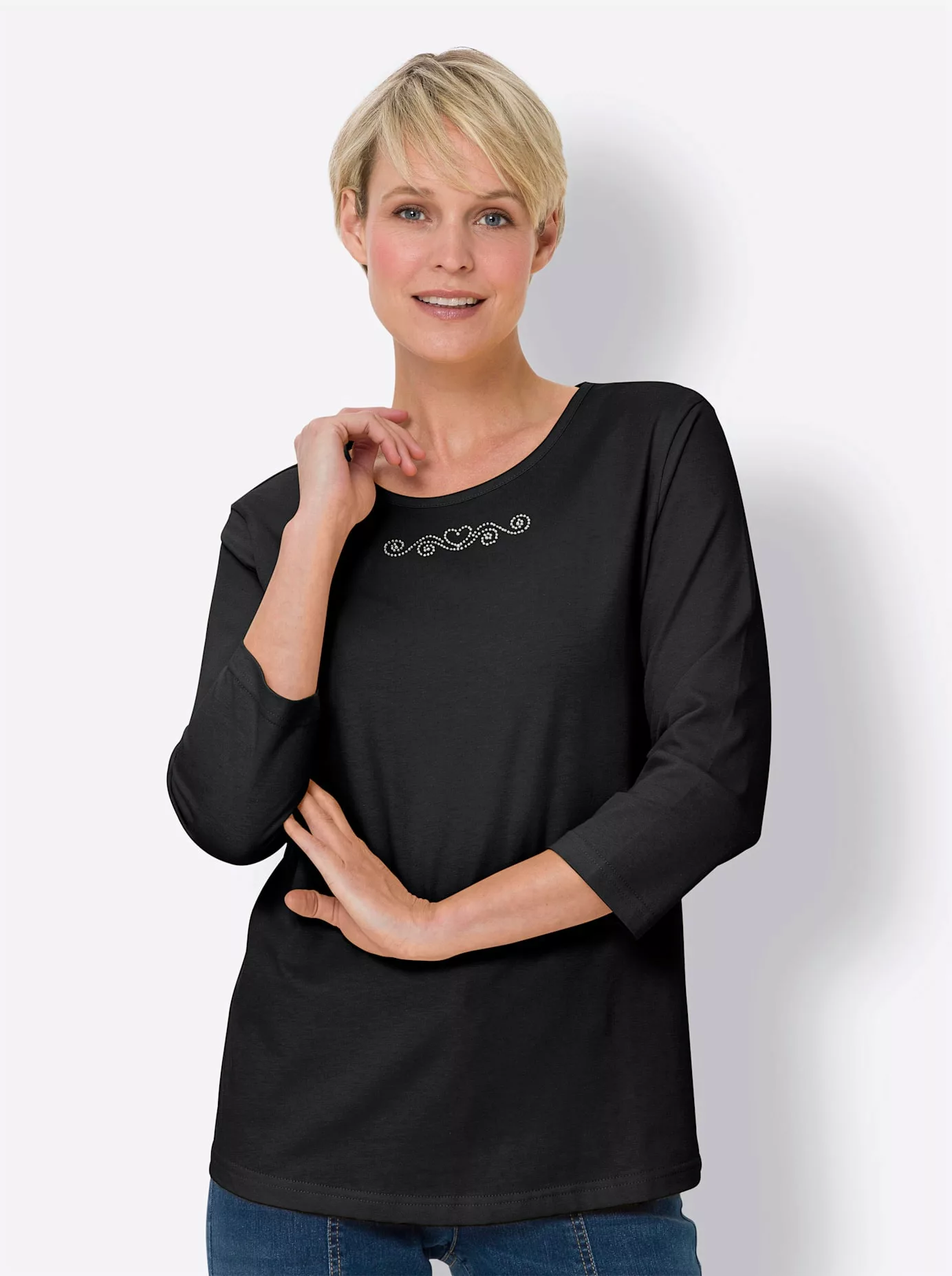 Classic Basics 3/4-Arm-Shirt "3/4-Arm-Shirt", (1 tlg.) günstig online kaufen