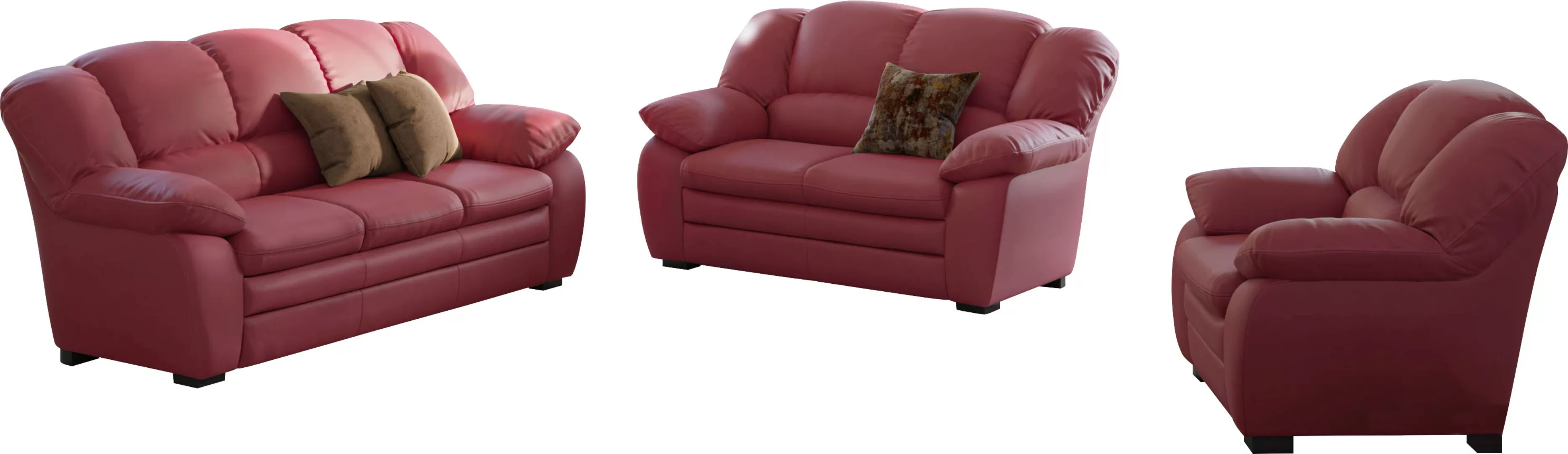 COTTA Polstergarnitur "Casino, Sofa Set, 3-2-1 Sitzer, Wohnzimmer Garnitur" günstig online kaufen