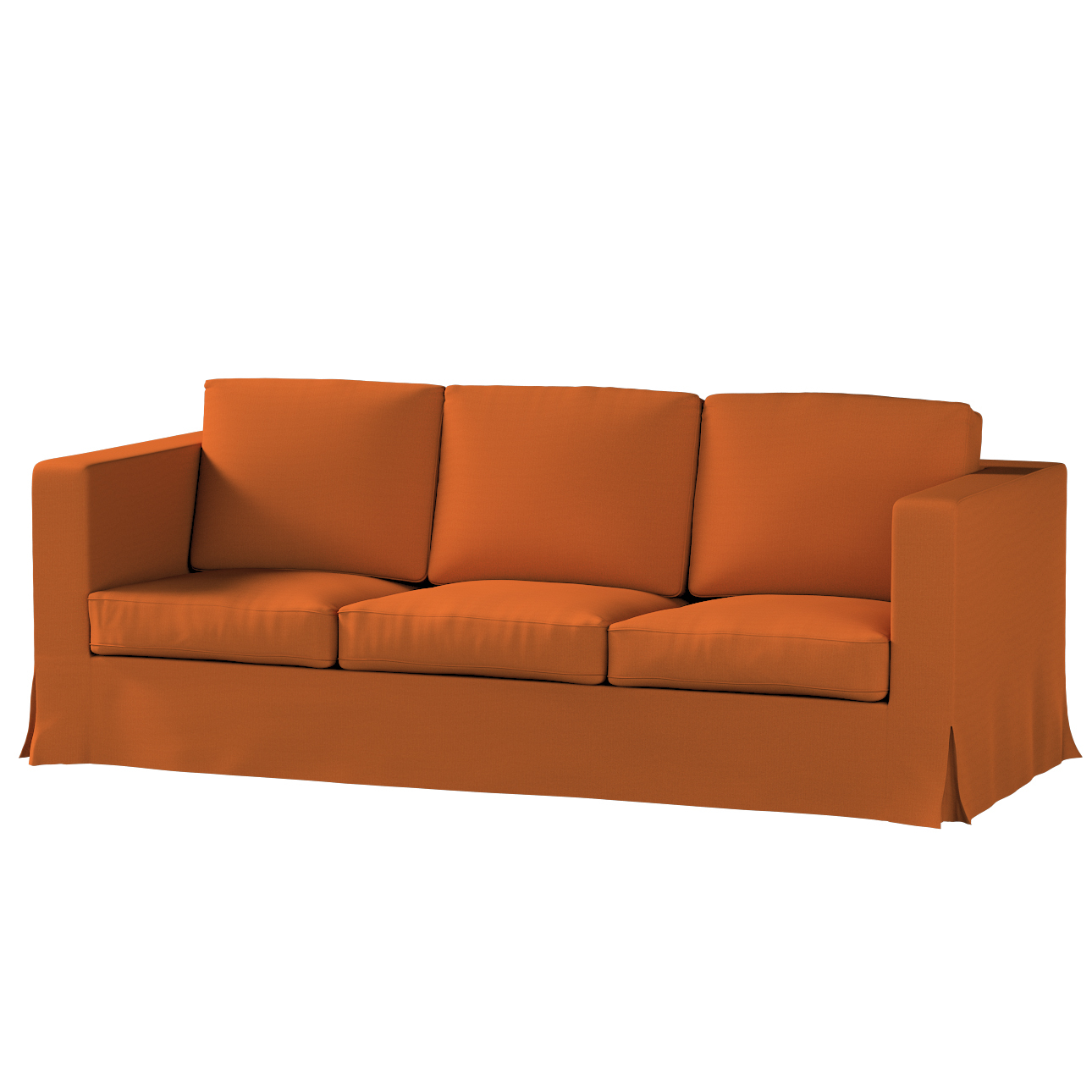 Bezug für Karlanda 3-Sitzer Sofa nicht ausklappbar, lang, Karamell, Bezug f günstig online kaufen