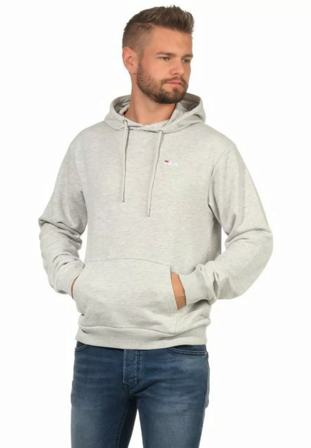 Fila Hoodie Fila Hoody Herren EDISON HOODY 688163 Grau B13 Light Grey günstig online kaufen