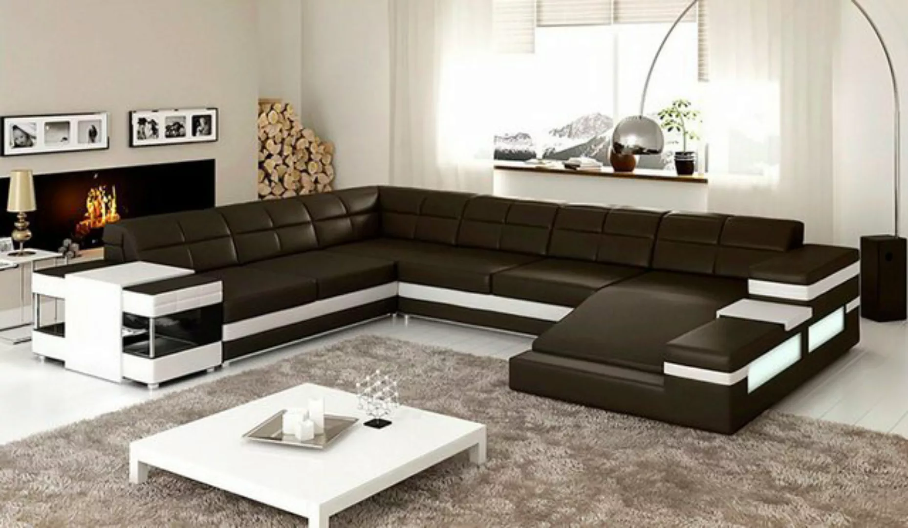 JVmoebel Ecksofa Designersofa Sofa Wohnlandschaft Ecksofa Wohnlandschaft Po günstig online kaufen