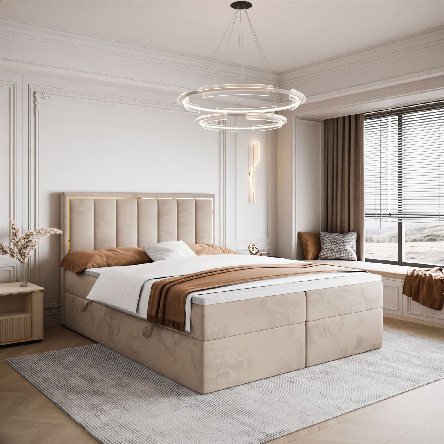 Lookway Boxspringbett AURELIA mit Bettkästen und günstig online kaufen