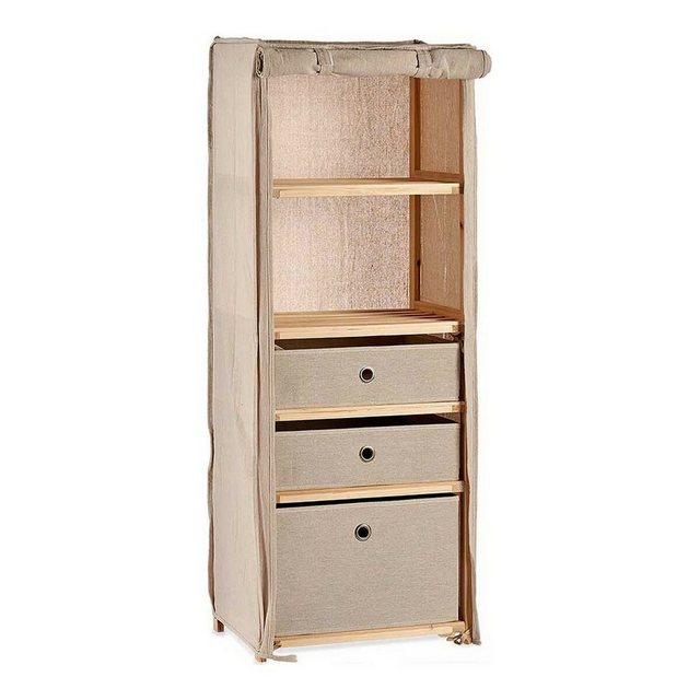 Regal Beige Holz Stoff (28 X 113 X 42 Cm) günstig online kaufen