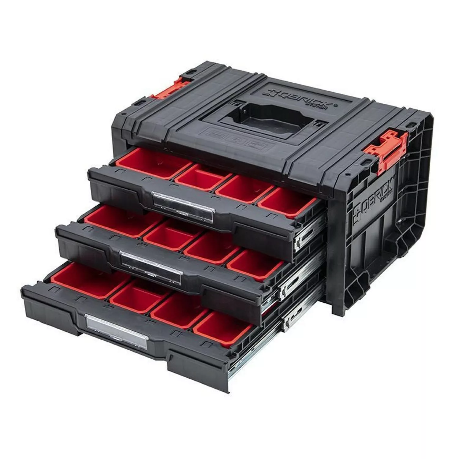 PROREGAL QBRICK Werkzeugkasten Pro Toolbox Mit 3 Schubladen HxB 24,5 x 32 c günstig online kaufen