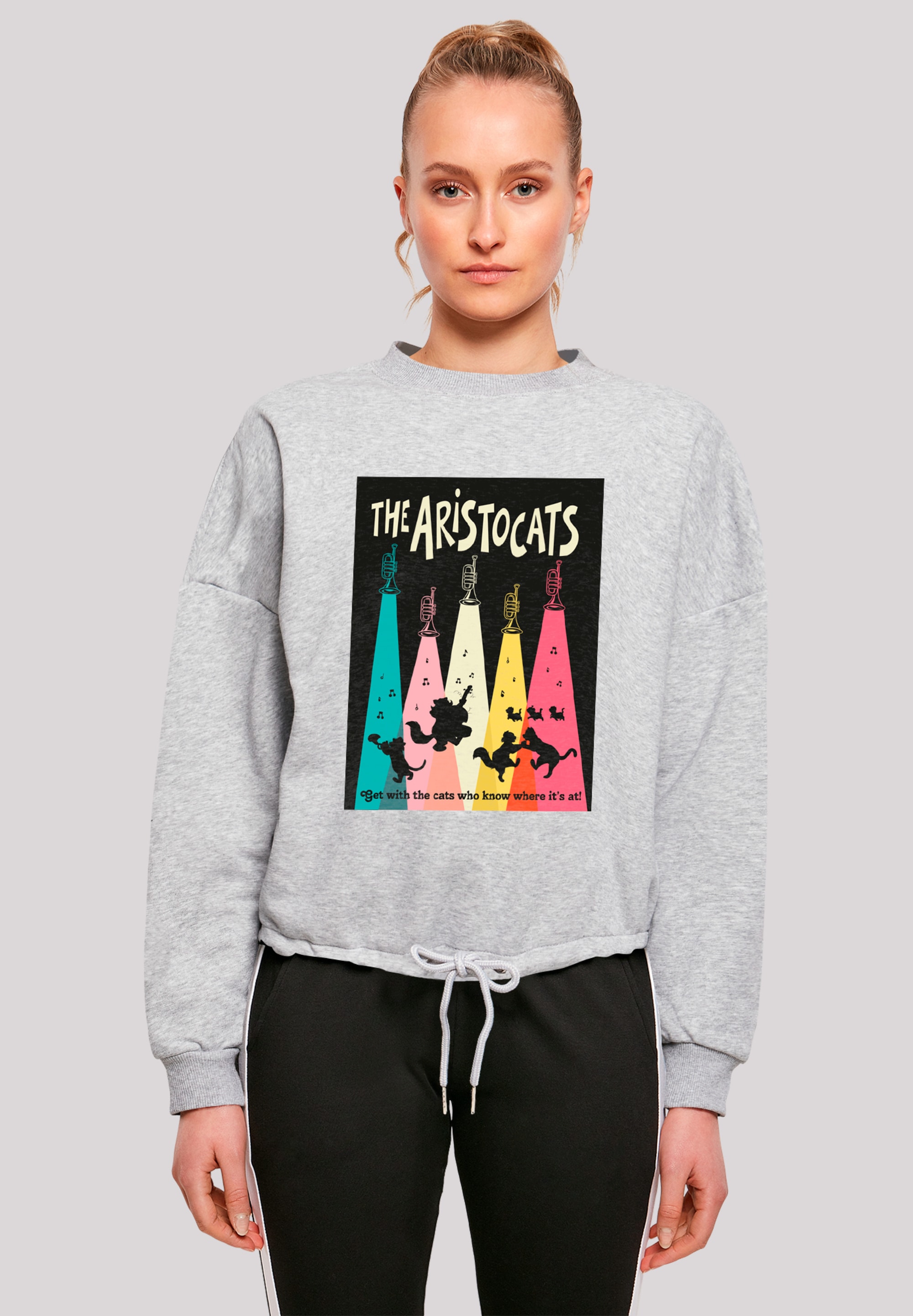 F4NT4STIC Sweatshirt "Disney Aristocats Get With The Cats", Premium Qualitä günstig online kaufen