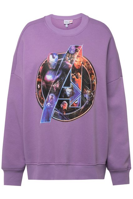 Studio Untold Sweatshirt Sweatshirt Marvel oversized Rundhals Langarm günstig online kaufen