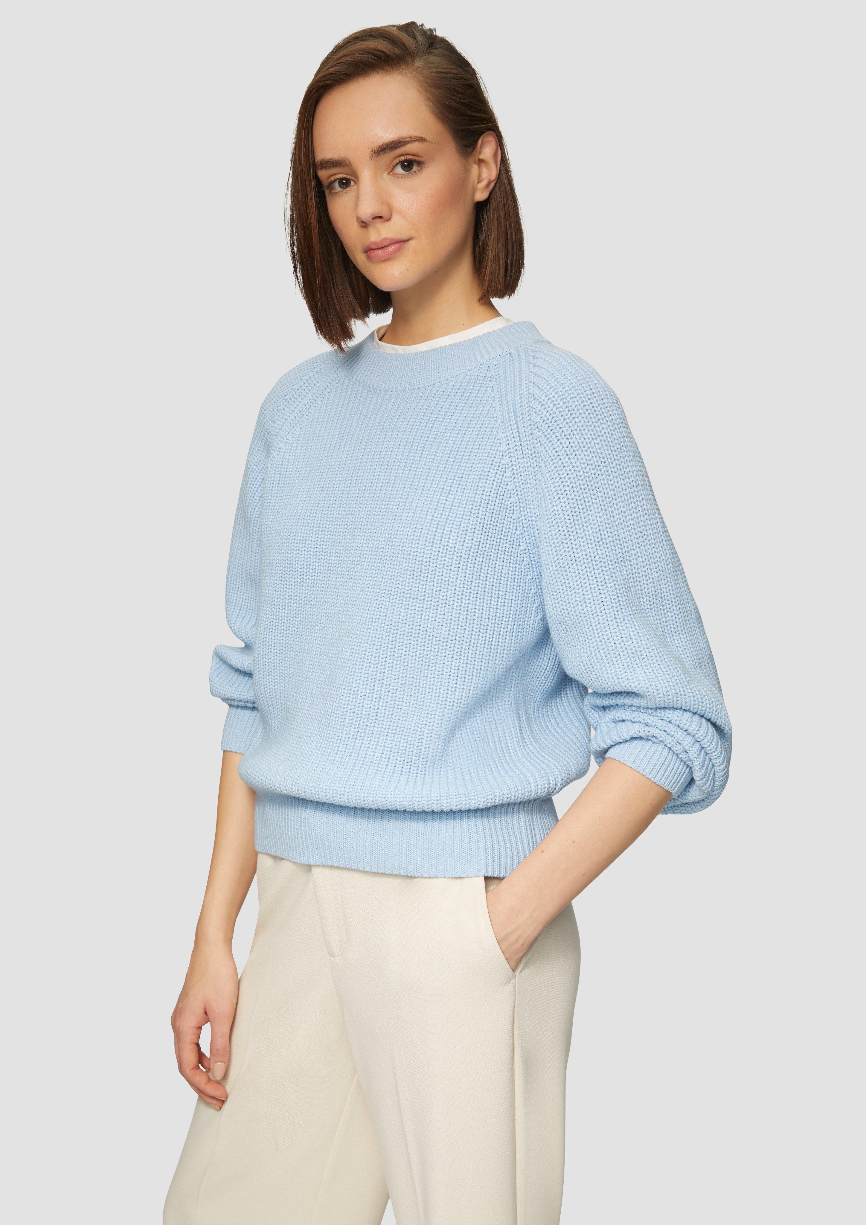 s.Oliver Strickpullover Strickpullover mit Raglan-Ärmeln und günstig online kaufen
