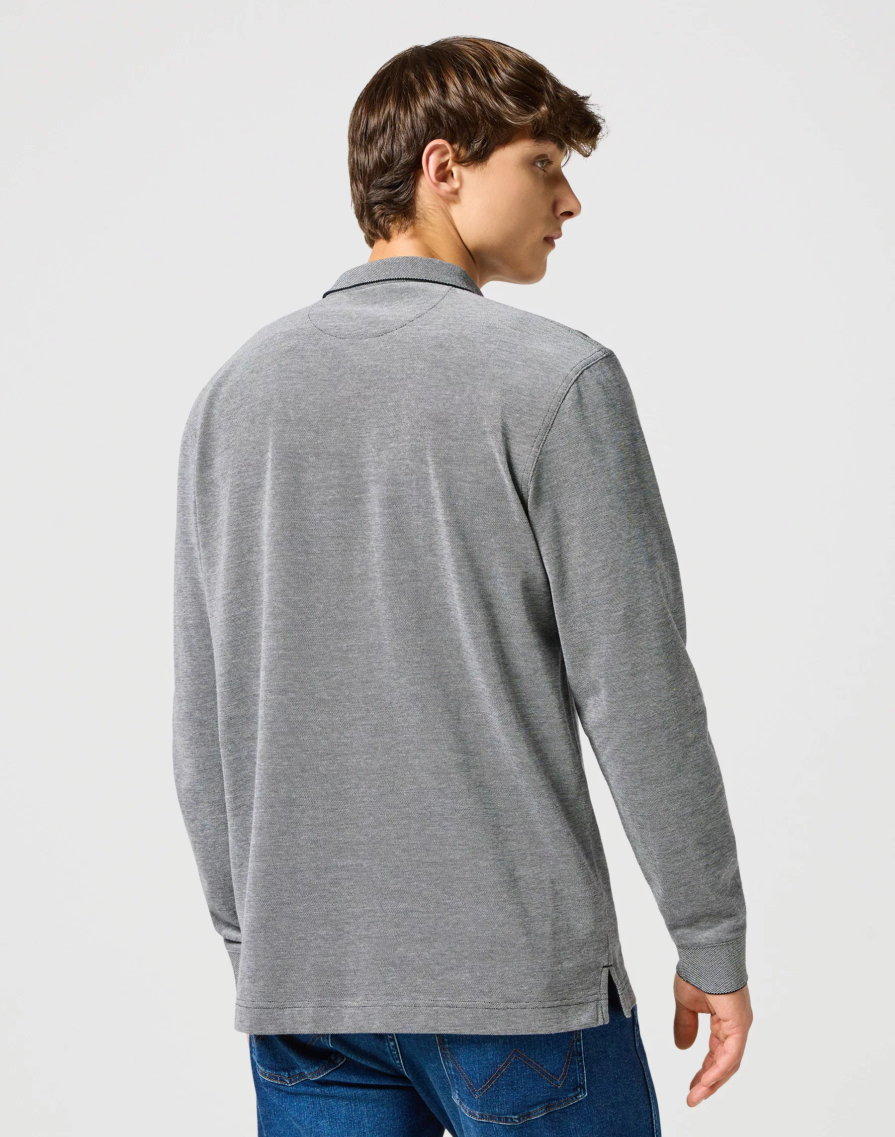 Wrangler Langarmshirt LS REFINED POLO günstig online kaufen