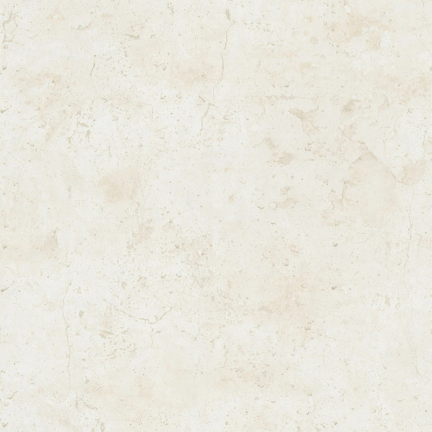 PROFHOME 374294-GU Ton-in-Ton Tapete Uni Matt Creme Weiß 0,53 m x 10,05 m 5 günstig online kaufen