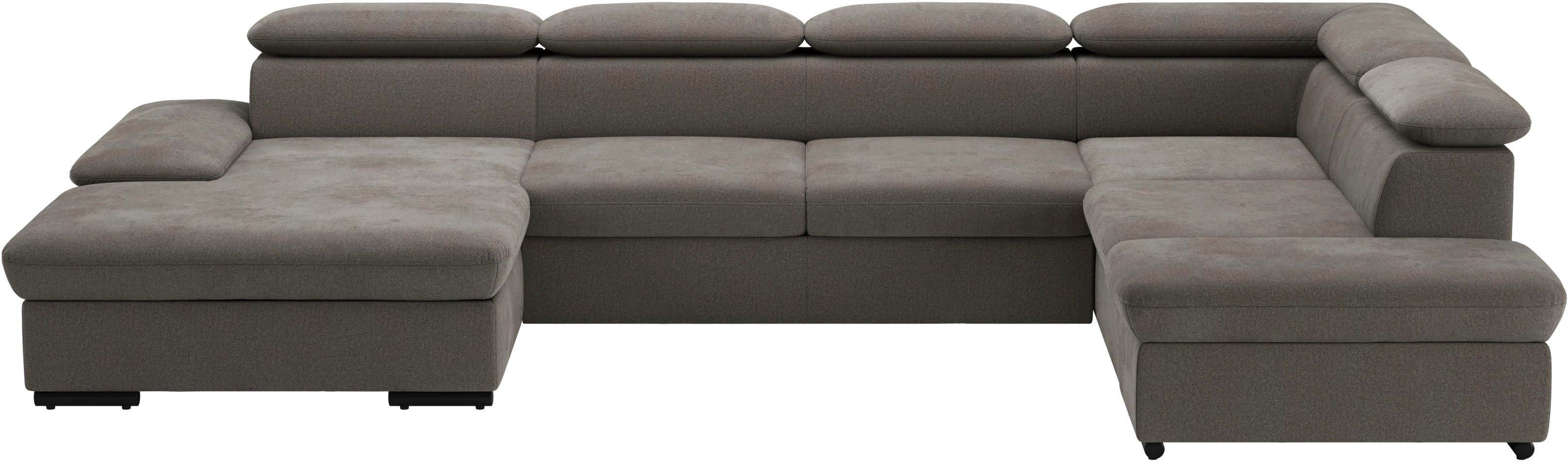 sit&more Wohnlandschaft "Alcudia U-Form", wahlweise mit Bettfunktion günstig online kaufen