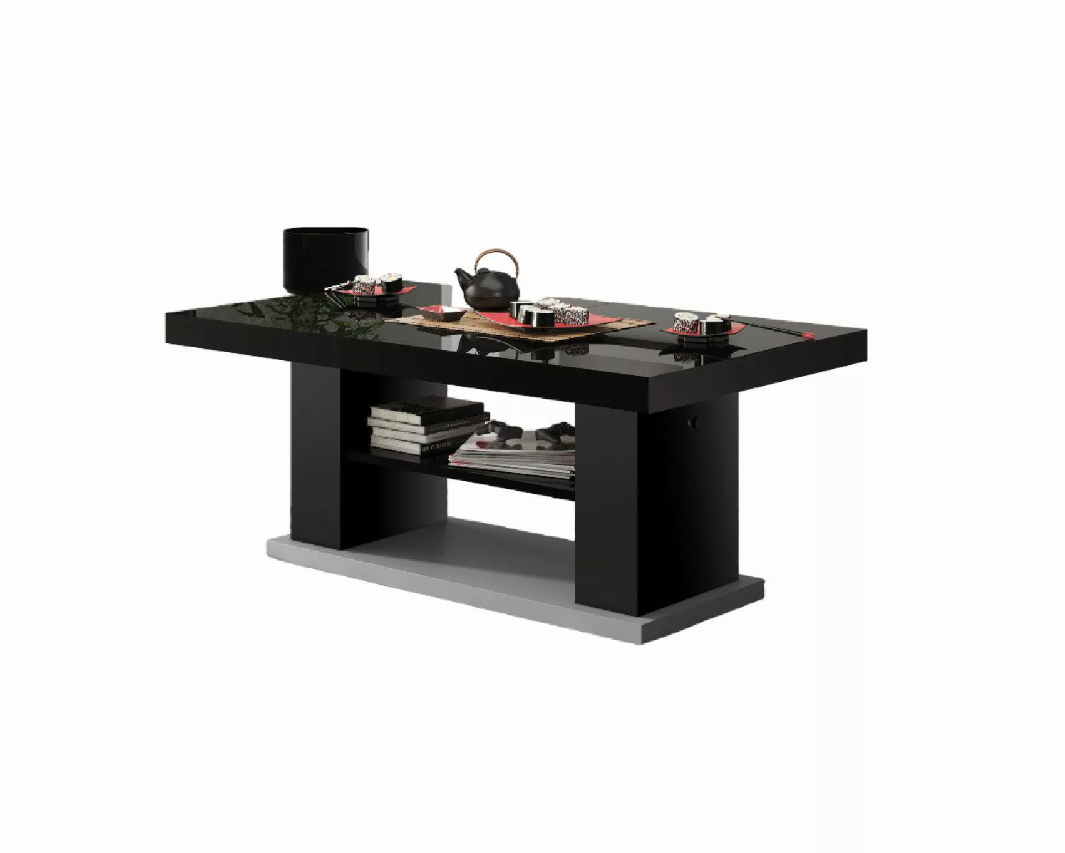 designimpex Couchtisch Design HN-777 Schwarz - günstig online kaufen