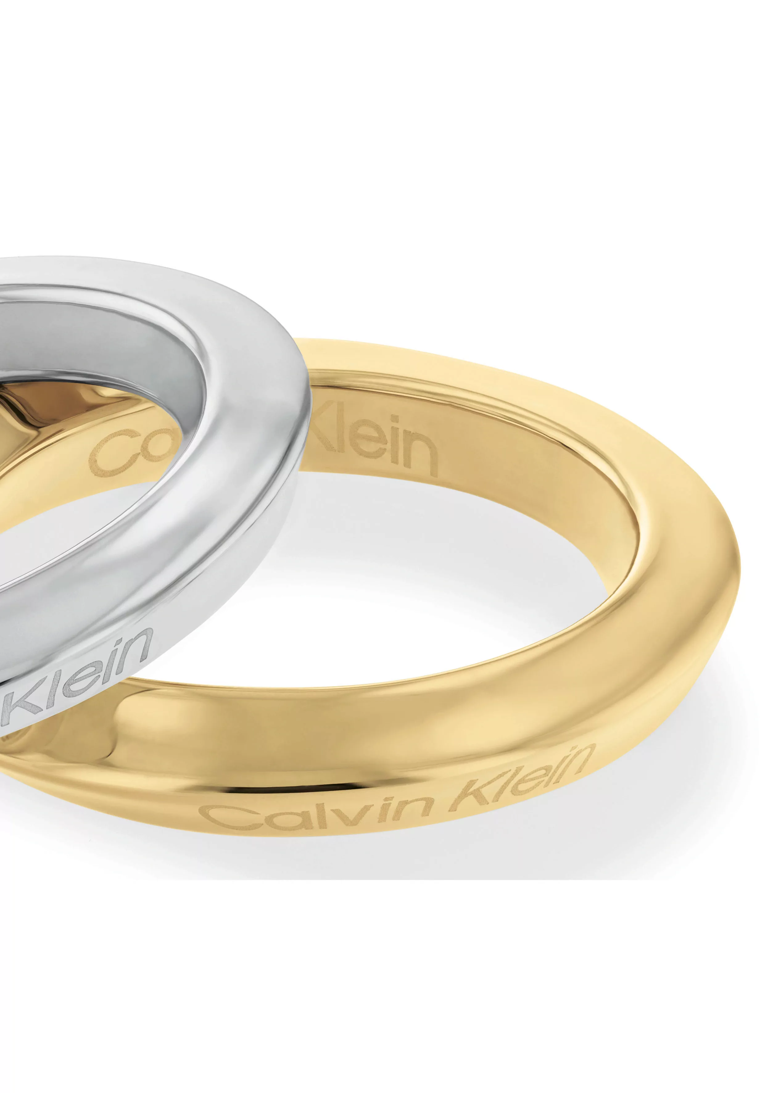 Calvin Klein Fingerring »Schmuck Edelstahl Fingerring Damenring SCULPTURAL« günstig online kaufen