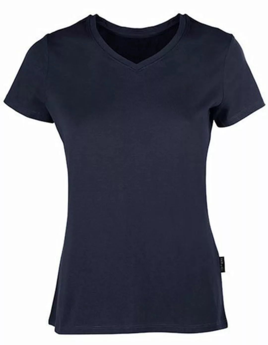 Damen Ladies Luxury V-neck T-shirt günstig online kaufen