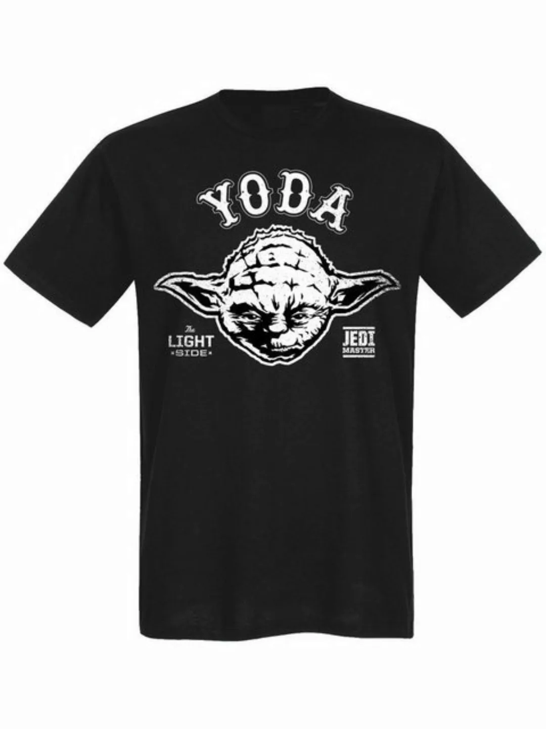 Star Wars Yoda Grand Master Herren T-Shirt schwarz günstig online kaufen