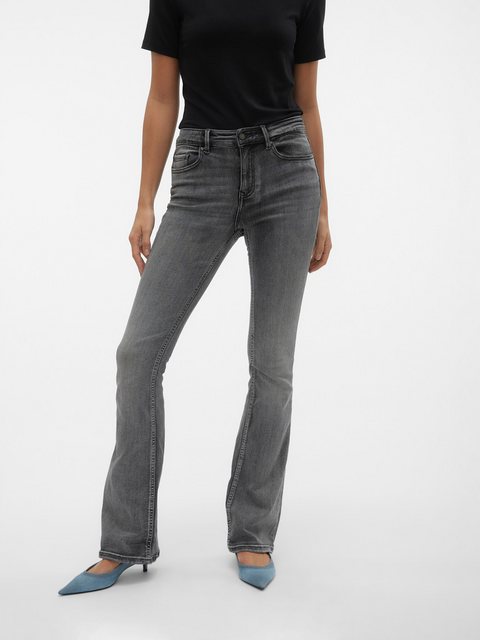 Vero Moda Bootcut-Jeans "VMFLASH MR FLARED JEANS LI213 GA NOOS" günstig online kaufen