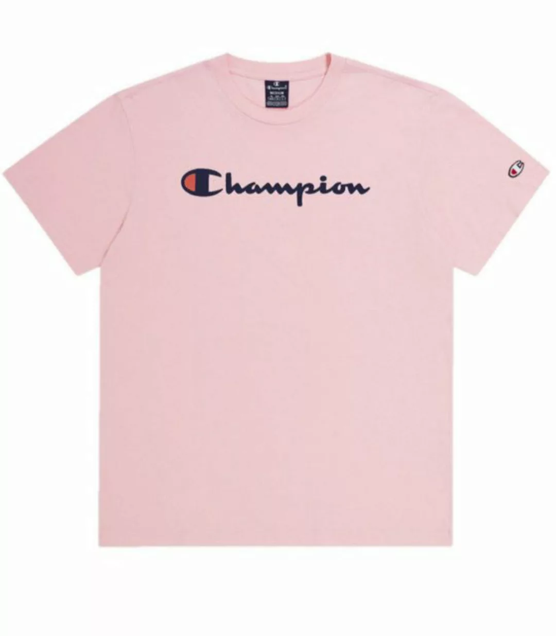 Champion T-Shirt Icons Crewneck T-Shirt Large Logo mit Logo Print günstig online kaufen