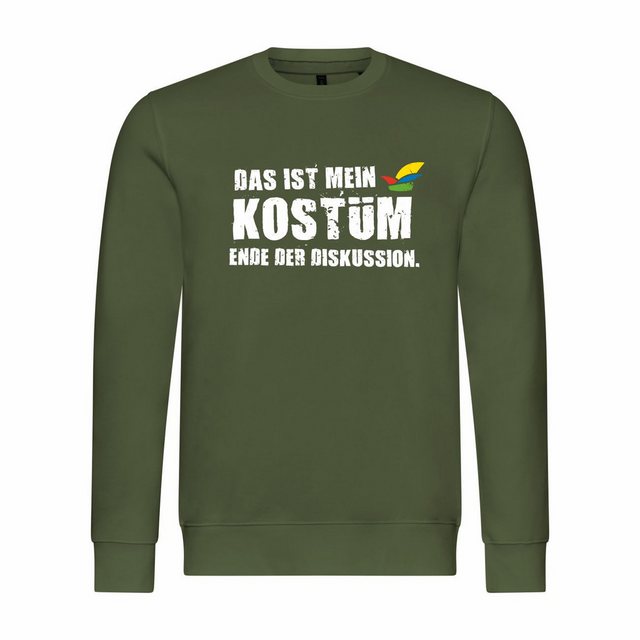 deinshirt Kapuzenpullover Herren Pullover Das ist mein KOSTÜM Ende der Disk günstig online kaufen